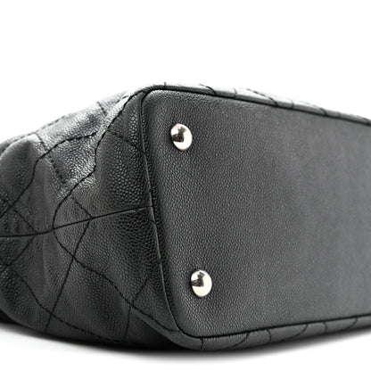 Small Quilted Calfskin Tote Bag
