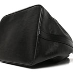 Louis Vuitton Epi Petit Noe Shoulder Bag Black