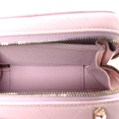 Quilted Caviar Handbag
