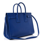 Saint Laurent Calfskin Small Sac De Jour Outremer