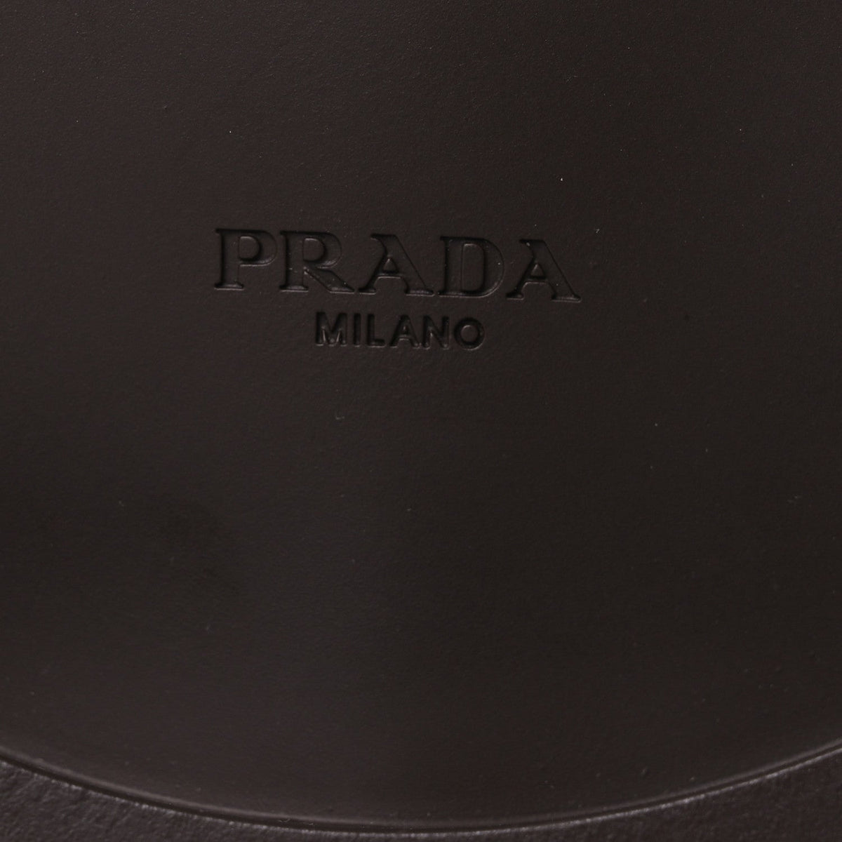 Prada Spazzolato Fume Women's Re-Edition 1996 Buckle Sandals 41 Bruciato