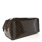 Louis Vuitton Monogram Glaze Keepall Bandouliere 50 Brown