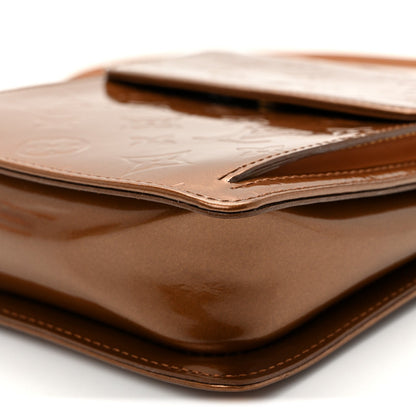 Vernis Mott Bronze Handbag