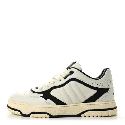 Gucci Calfskin Women's Re-Web Sneakers 37 Black White