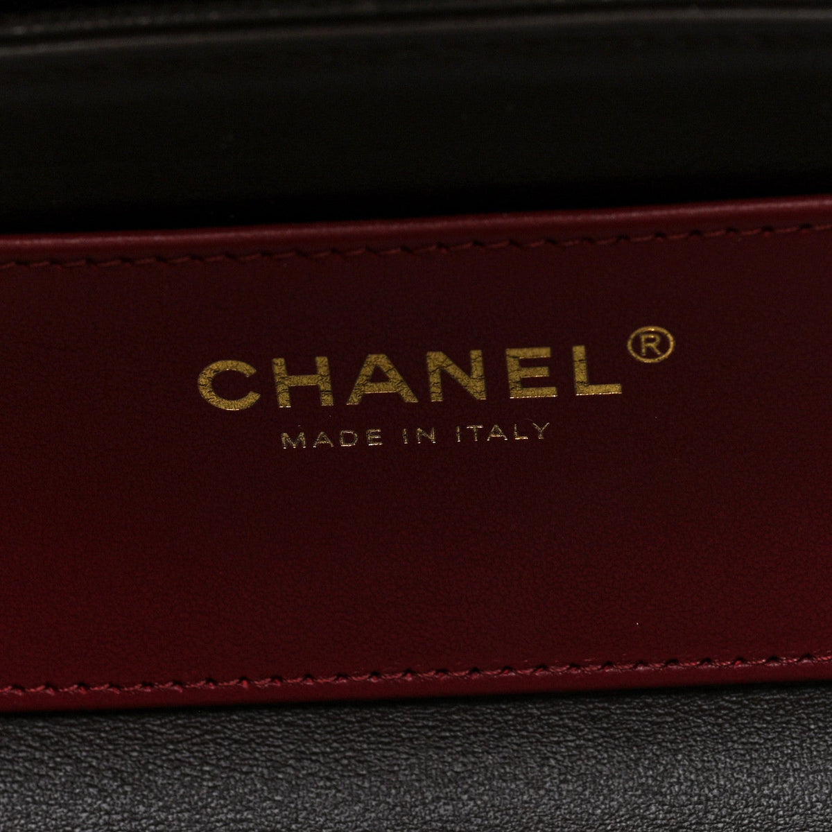 Chanel Shiny Caviar Preppy Coco Small Bowling Bag Black