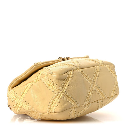 Medium Calfskin Flap Shoulder Bag