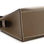 Hermès Swift Kelly Pochette Clutch Etoupe