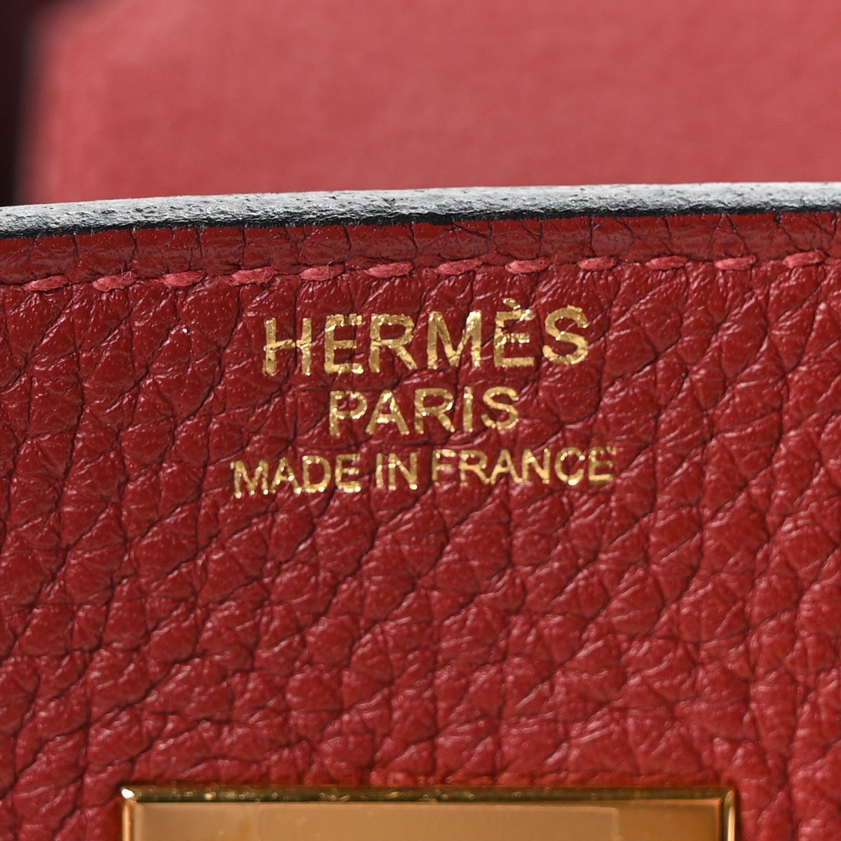 Hermes Togo Birkin 30 Rouge H