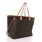 Louis Vuitton Monogram Neverfull GM Bag Brown