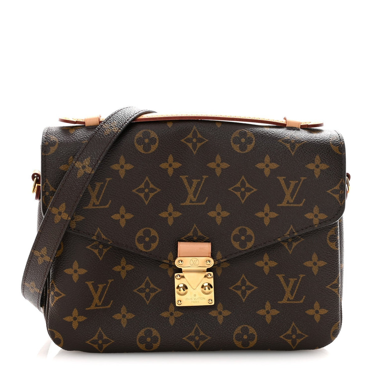 Louis Vuitton Monogram Pochette Metis Brown
