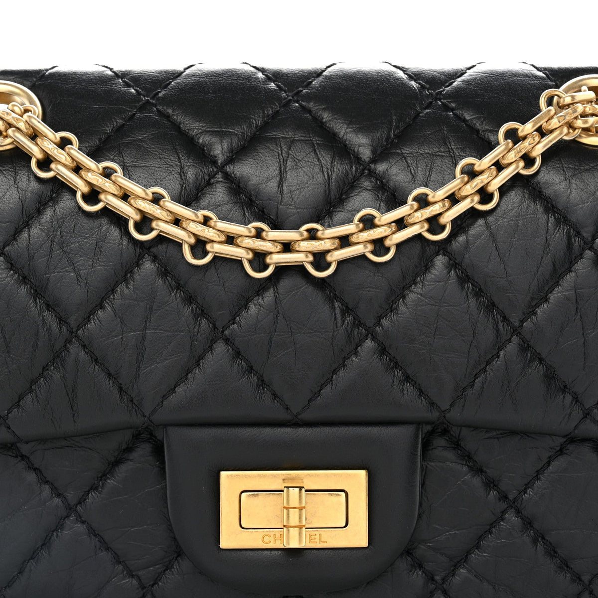 Mini Quilted Calfskin Flap Shoulder Bag