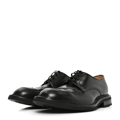 Bottega Veneta Nappa Intrecciato Men's Lagoon Shoes 43.5 Black