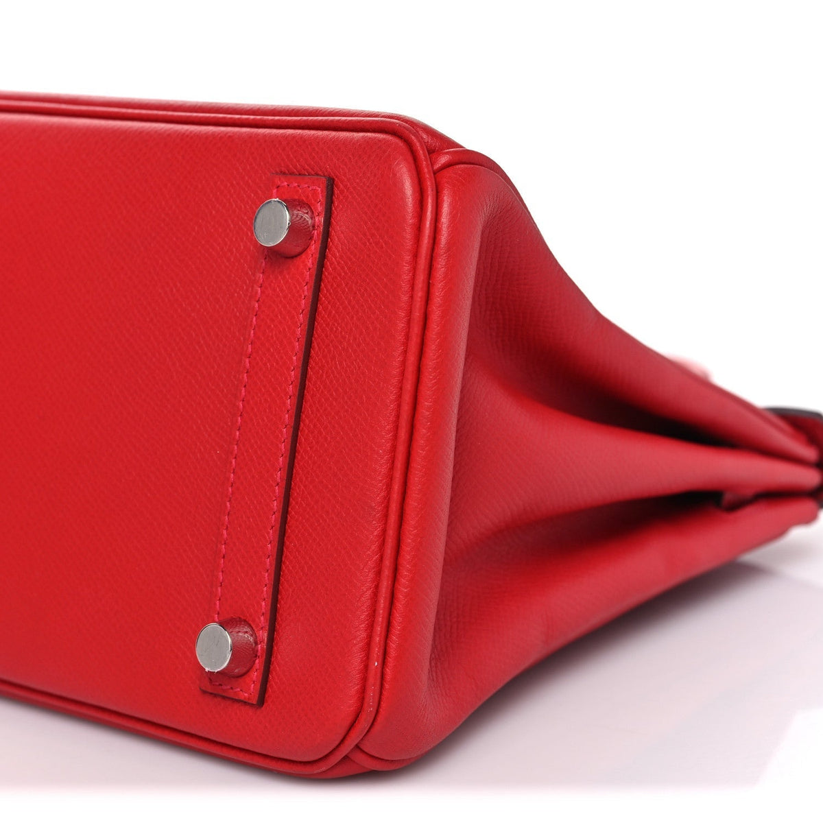 Hermes Epsom Birkin 25 Rouge Casaque