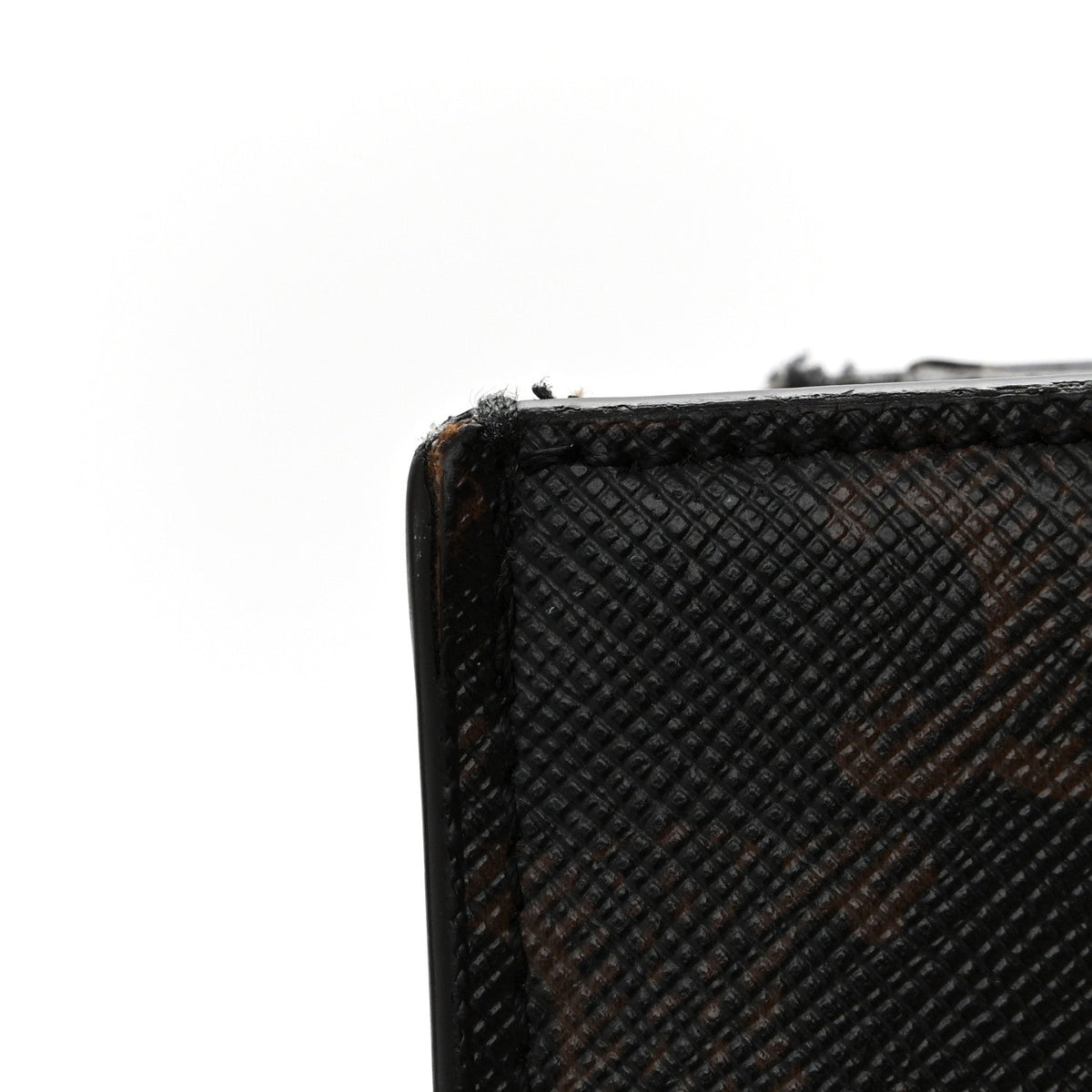 Small Calfskin Canvas Handbag