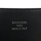 Balenciaga Smooth Calfskin Medium Bel Air Carry All Bag Black