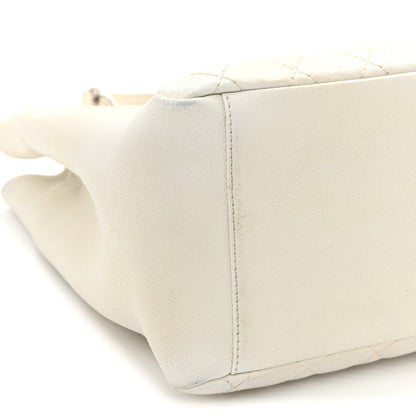 Quilted Caviar Tote Bag