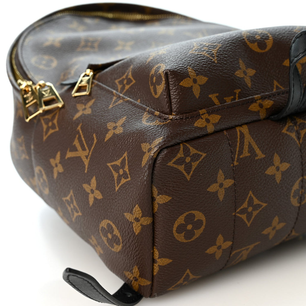 Louis Vuitton Monogram Coated Canvas Palm Springs Backpack PM Brown