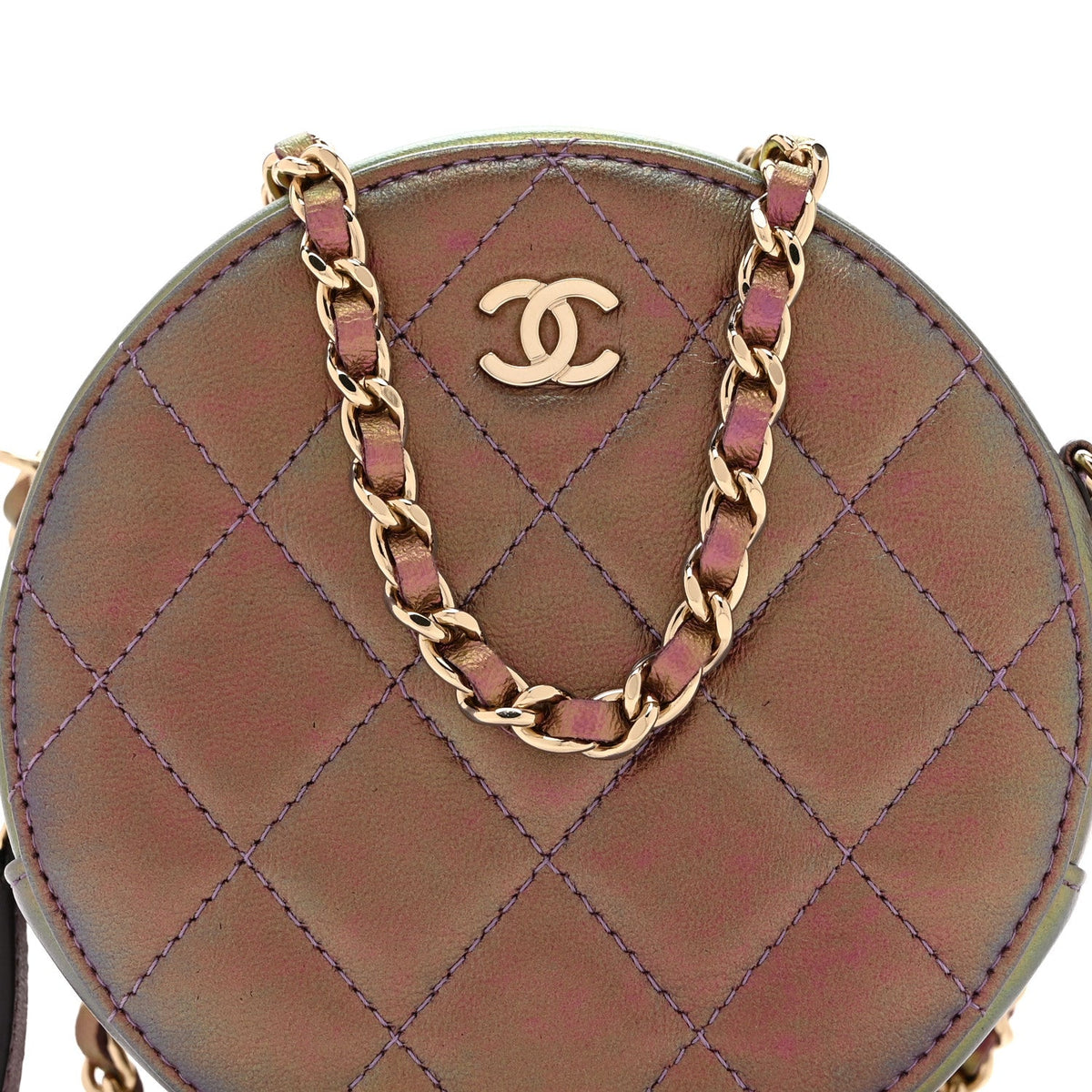 Quilted Lambskin Clutch Bag