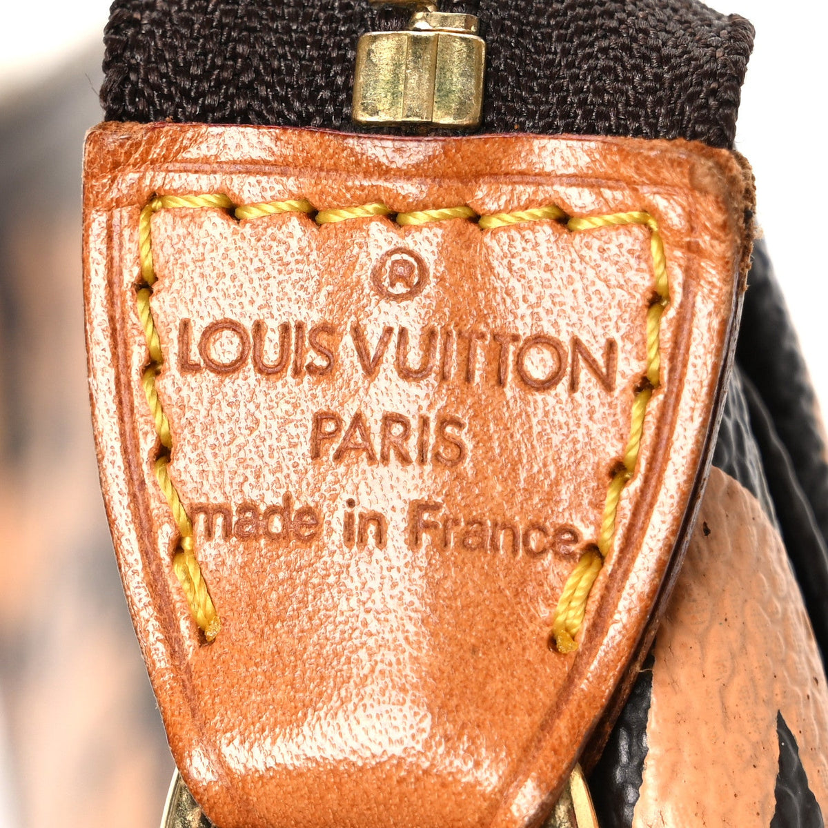 Monogram Graffiti Pochette Accessories P Handbag