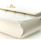 Chanel Caviar Quilted Top Handle Mini 25 Backpack White