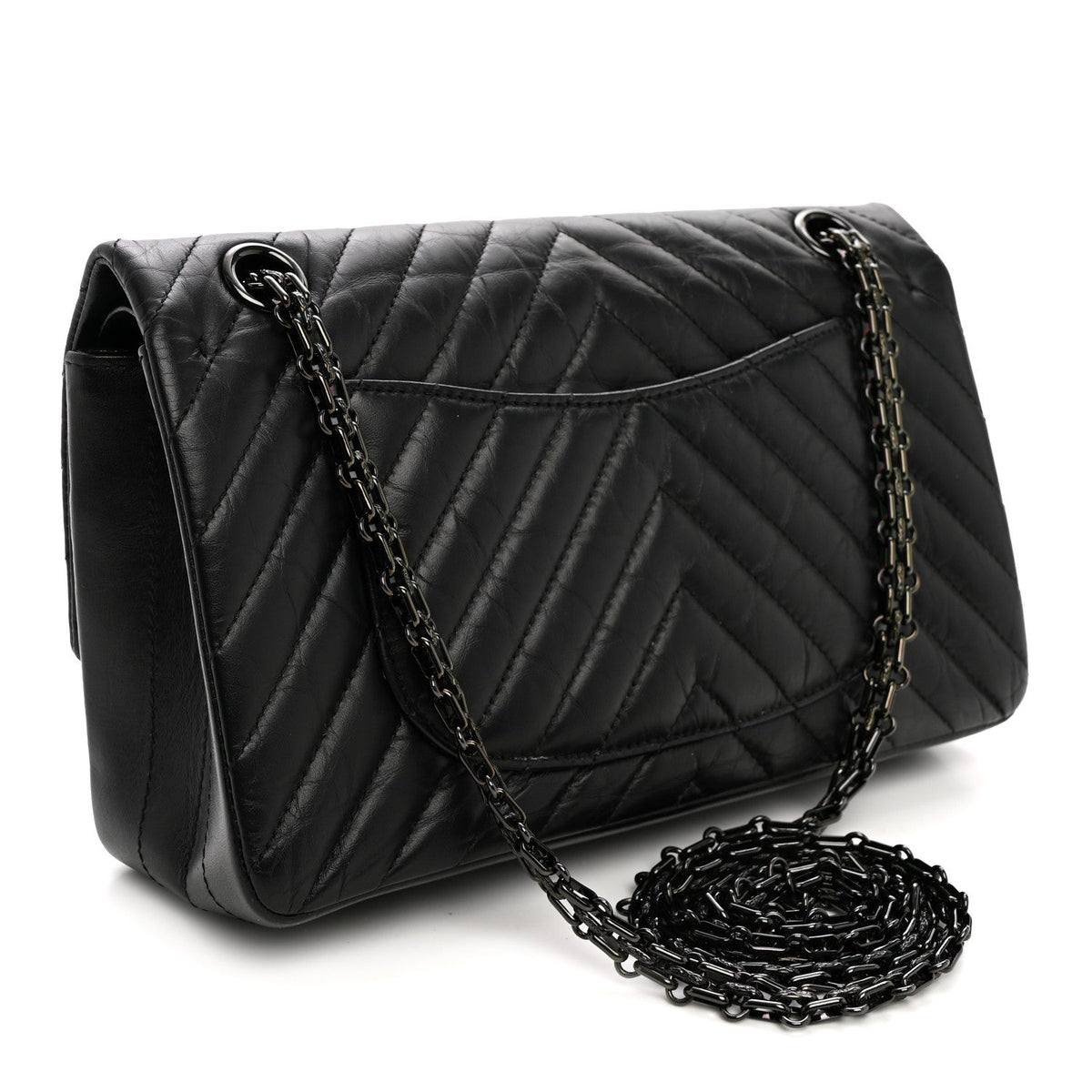 Quilted Calfskin Flap Shoulder Bag