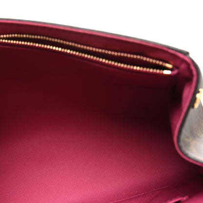 Monogram Cluny Bb Bordeaux Fuchsia Handbag
