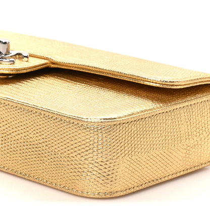Small Calfskin Flap Shoulder Bag