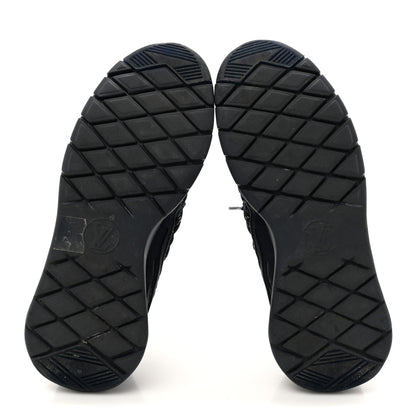 Louis Vuitton Neoprene Mesh Men's Fastlane Sneakers 37 Marine