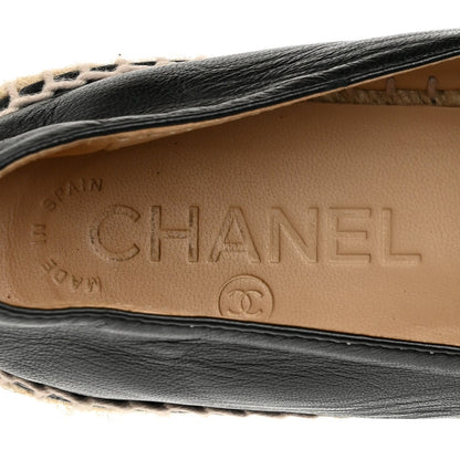 Chanel Lambskin CC Women's Espadrilles