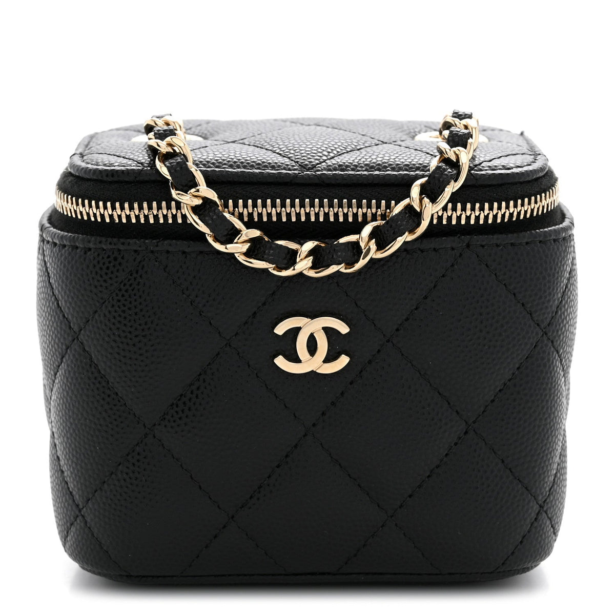 Mini Quilted Caviar Handbag