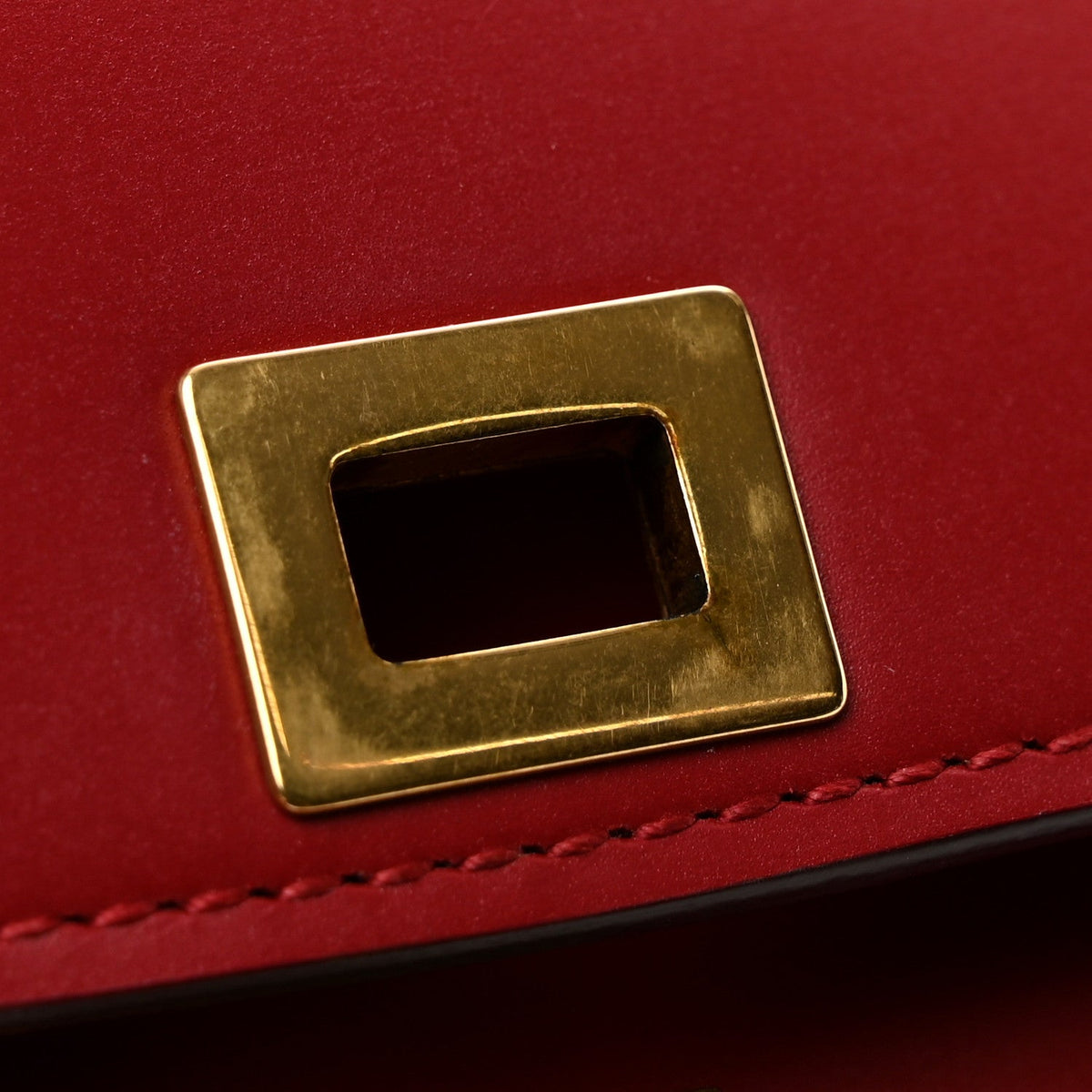 Small Calfskin Flap Shoulder Bag