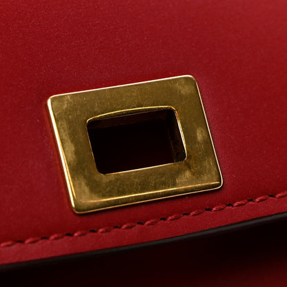 Small Calfskin Flap Shoulder Bag