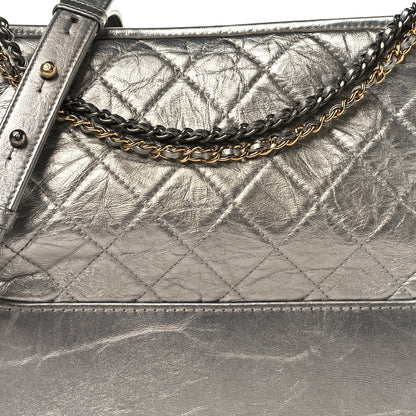 Medium Quilted Lambskin Hobo Bag