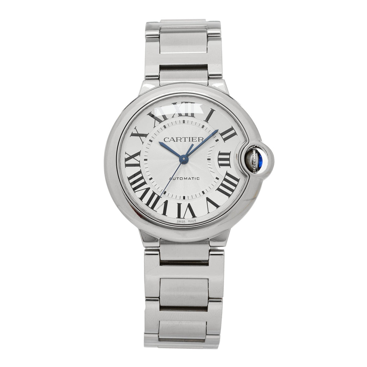 Cartier Stainless Steel 36mm Ballon Bleu De Cartier Automatic Watch