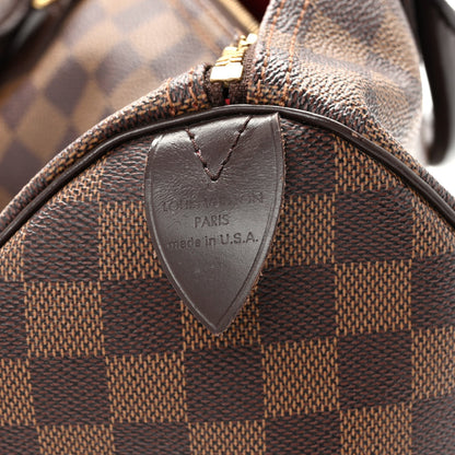 Damier Ebene Speedy 35 Handbag