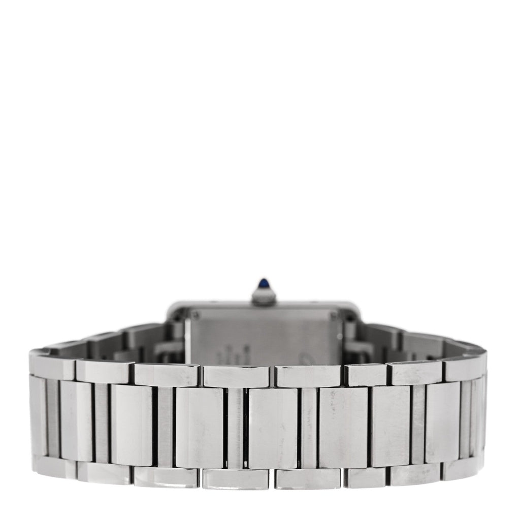 Cartier Stainless Steel 25mm Must de Cartier Tank Quartz Watch