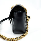 GG Marmont Flap Bag Matelasse Leather Mini