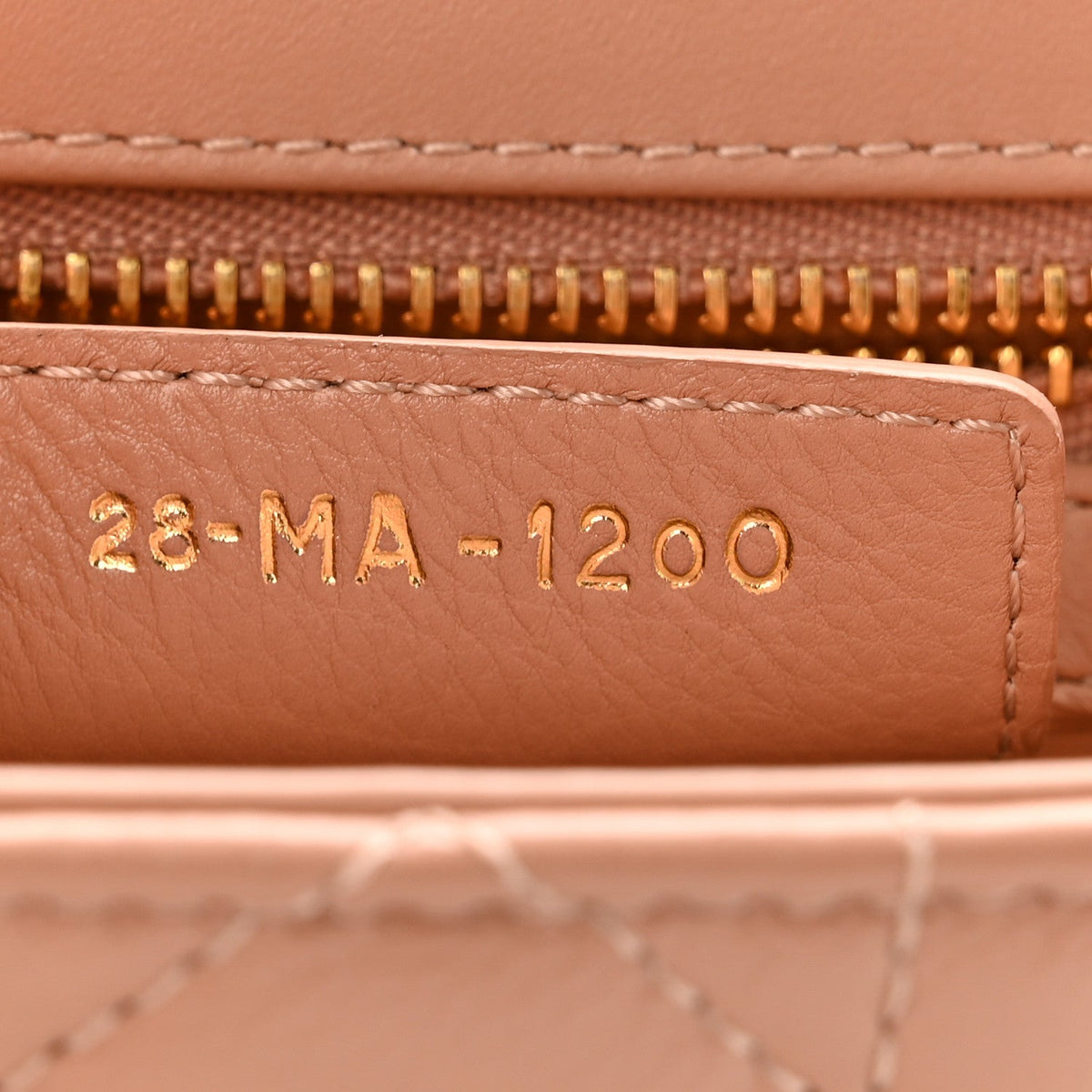 Christian Dior Calfskin Cannage Small Caro Bag Rose De Vents