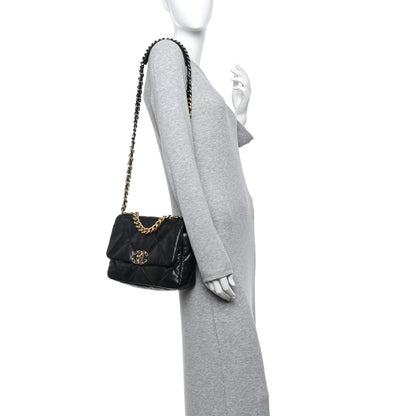 Medium Quilted Lambskin Flap Shoulder Bag