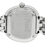 Piaget Stainless Steel Diamond 29mm Sixtie Quartz Watch