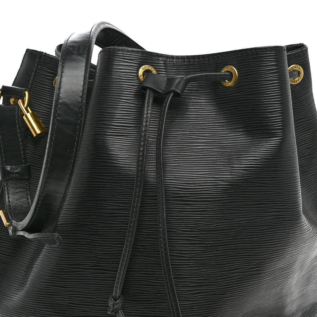 Louis Vuitton Epi Noe Black