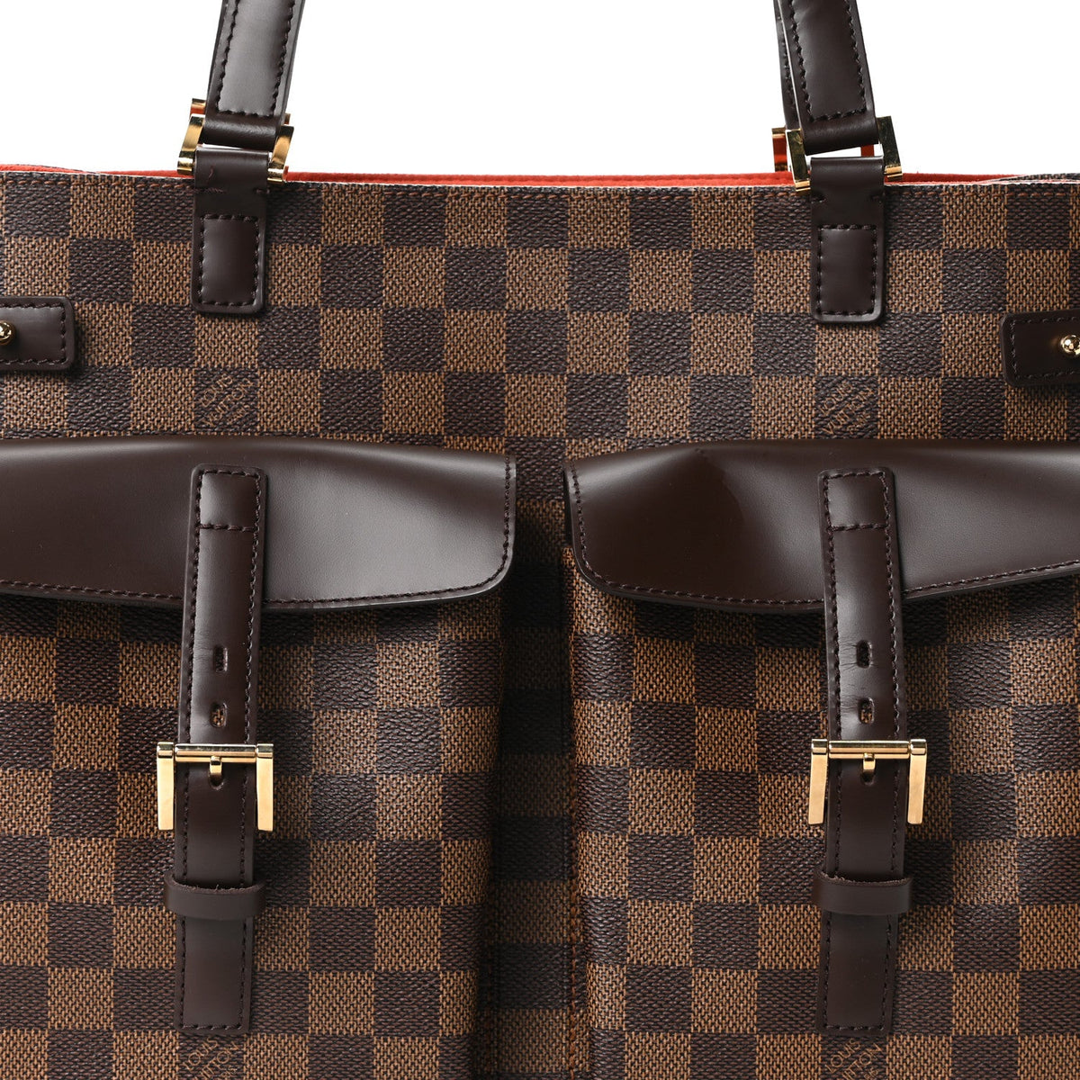 Damier Ebene Uzes Handbag