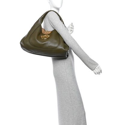 Maxi Calfskin Shoulder Bag
