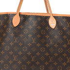Louis Vuitton Monogram Neverfull GM Bag Brown