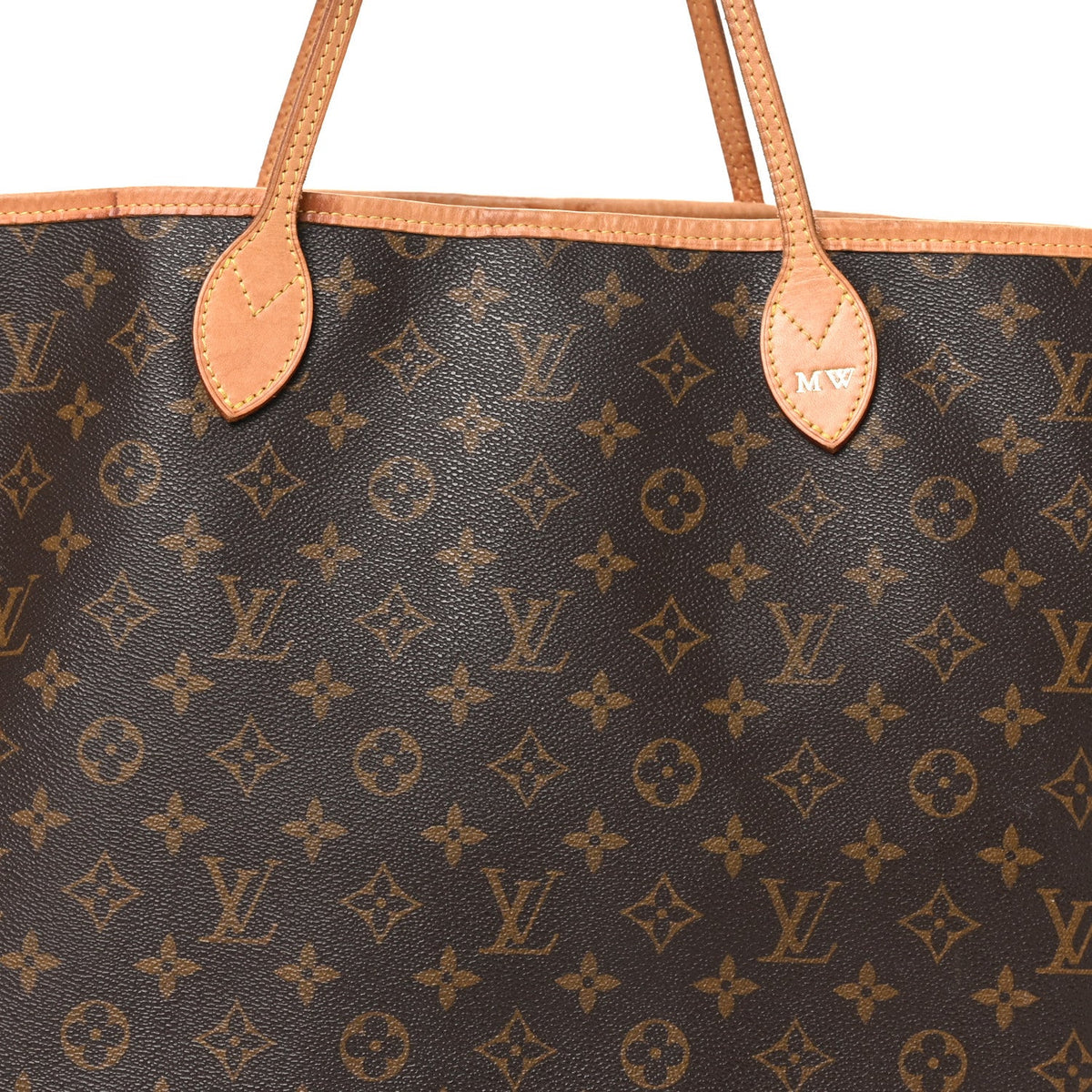 Louis Vuitton Monogram Neverfull GM Bag Brown