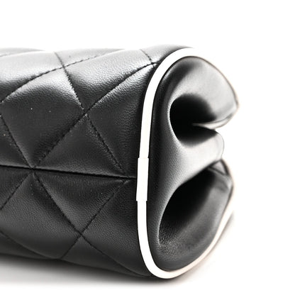 Quilted Lambskin Clutch Bag