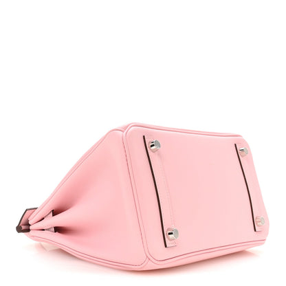 Swift Birkin 25 Rose Sakura Handbag