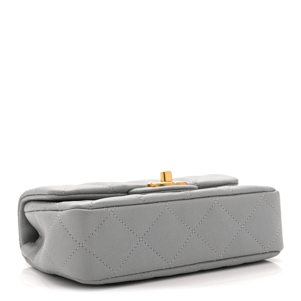 Mini Quilted Caviar Flap Shoulder Bag