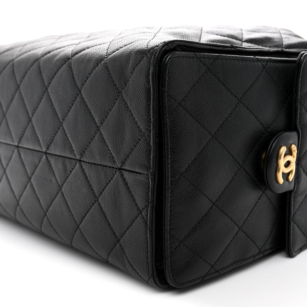 Medium Quilted Caviar Handbag