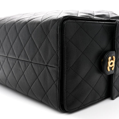 Medium Quilted Caviar Handbag